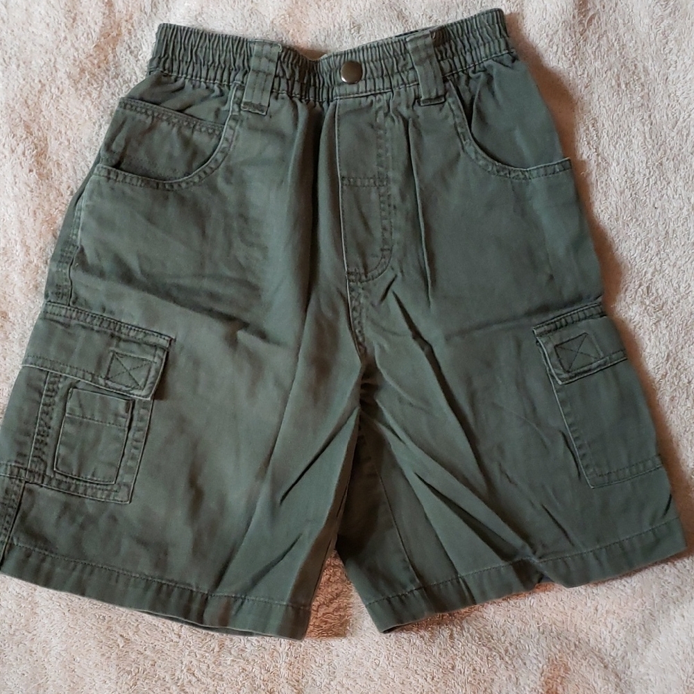 Sears Kids' Olive Cargo Shorts